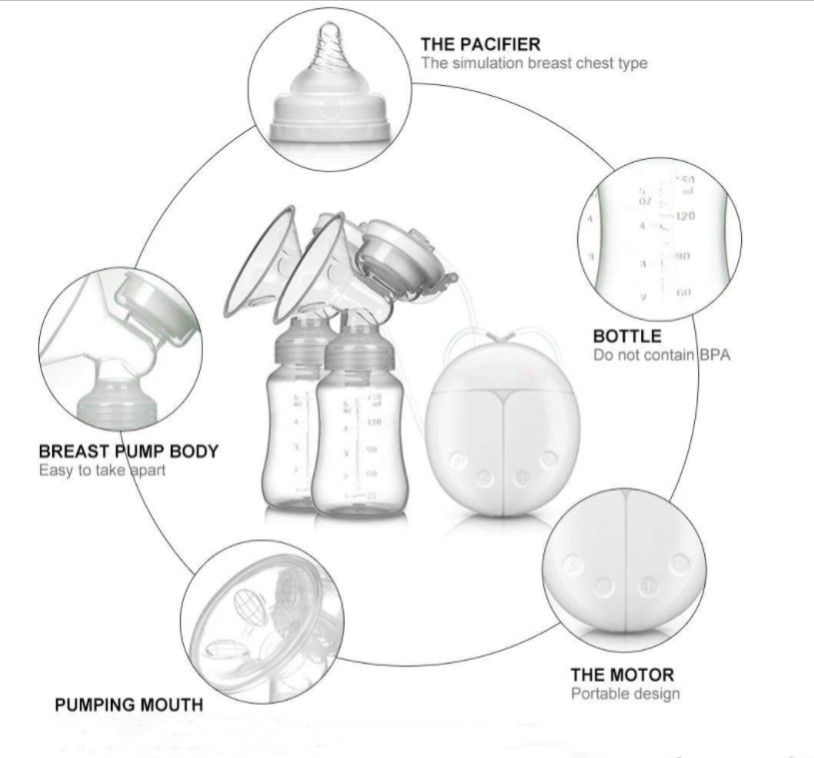 Double Intelligent Automatic Breast Pump_4