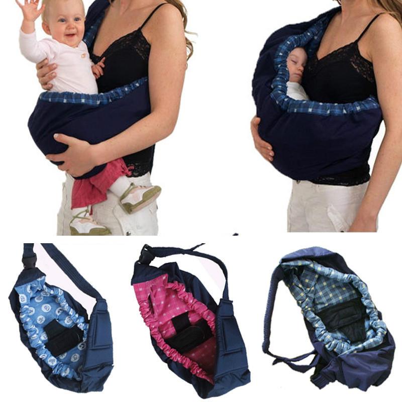 Baby Carrier Sling Wrap Swaddling Strap Sleeping Bag - Blue_1